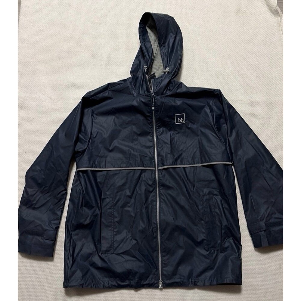 Charles River Apparel New England Rain Jacket Men’s M NWT 3M Scotchlite